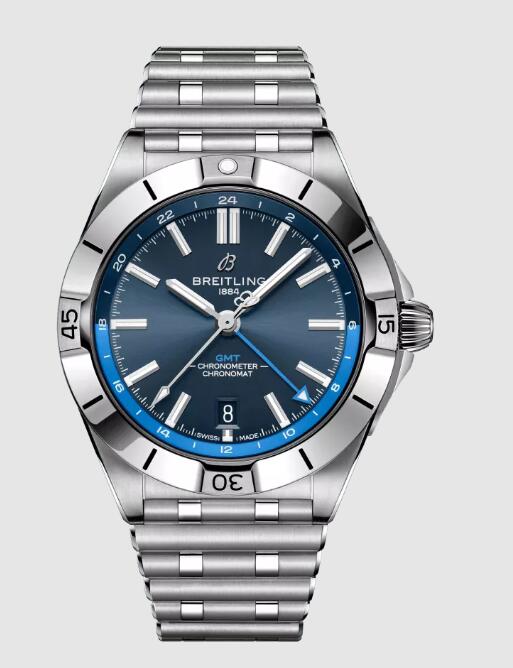 Breitling Chronomat 40 GMT Replica Watch A323986A1C1A1